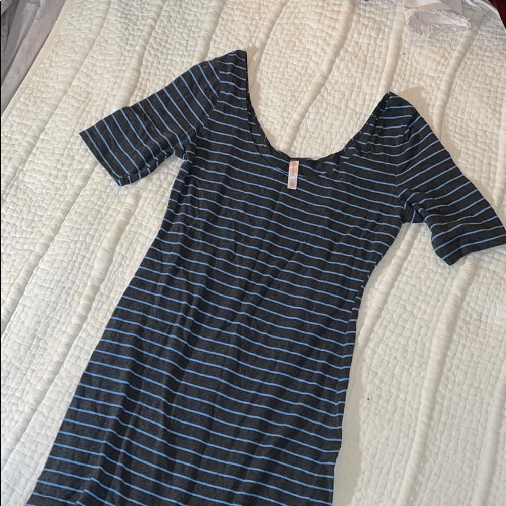 Striped Bodycon Dress